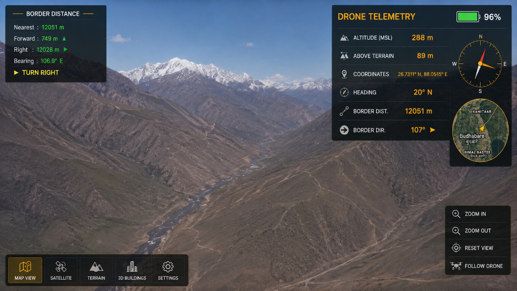 VR Drone Terrain Visualiser preview